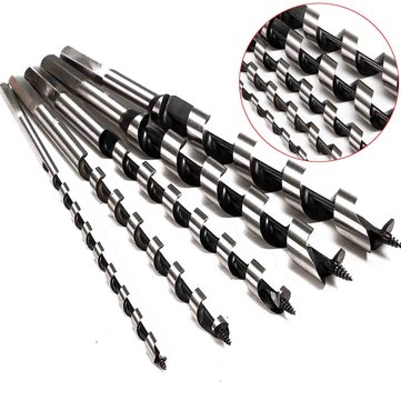 Drillpro 6pcs 6-20mm Wookworking Auger Drill Bit Set Length 230mm Woodworking Drilling Bits