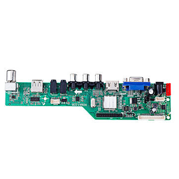 Digital Signal M3663.03B DVB-T2 Universal LCD TV Controller Driver Board TV/PC/VGA/HDMI/USB+7 Key Bu