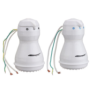 ST-03 110V/220V Electric Shower Head 3 Temperature Instant Hot Water Heater Hose ... (VOLTAGE: 110V)