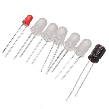 EQKIT TDL-555 Touch Delay LED Light DIY Kit Touch Delay Lamp Electronic Parts Production Kit DC 5V