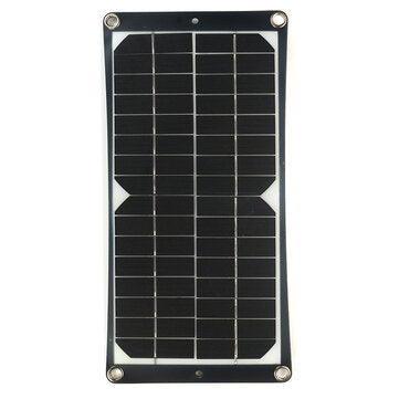 40W Flexible Monocrystalline Solar Panel 18V Battery Charger Kit For Car Van