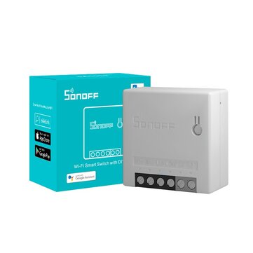 5pcs SONOFF MiniR2 Two Way Smart Switch 10A AC100-240V Works with Amazon Alexa Google Home Assistant