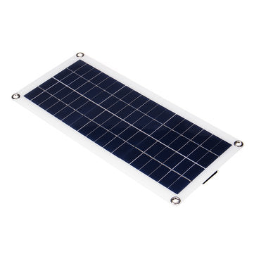 40W 18V 4352002.5mm Polysilicon Solar Panel for RV Roof Boat