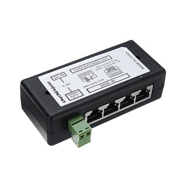 5pcs 4Ports POE Injector POE Splitter for CCTV Network POE Camera Power Over Ethernet IEEE802.3af
