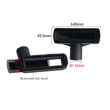 6pcs Universal Vacuum Nozzle Suction Brush Head Replacements for 32/35mm Vacuum Cleaner Parts Access