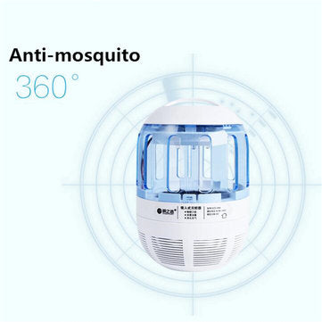 USB Mosquito Dispeller LED Mosquito Trap Fly Insect Killer UV Light Lamp Mosquito Killer with 360 De