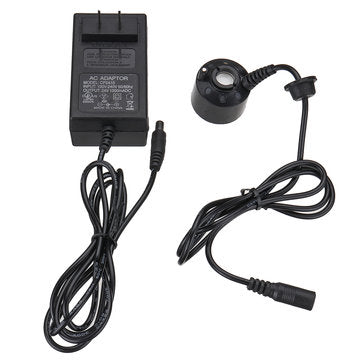 6 LED Color Changing Mini Mist Maker Fogger Water Fountain Pond Fog Machine Atomizer Air Humidifier