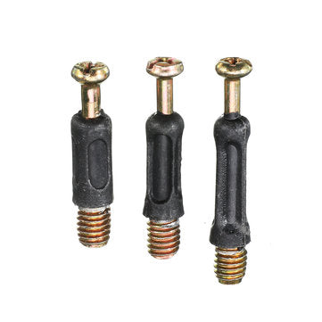 Suleve 125Pcs High Precision Hex Socket Head Cap Screw Bolts and Barrel Nuts Furniture Connecting Sc