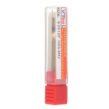 Drillpro 7pcs 3-12mm Spot Drill 120 Degree Titanium M42 Cobalt Chamfer Drill Location Center Bit Gui