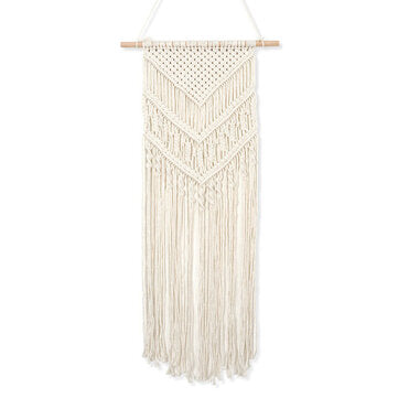Macrame Wall Hanging Handwoven Bohemian Cotton Rope Tapestry Home Decor