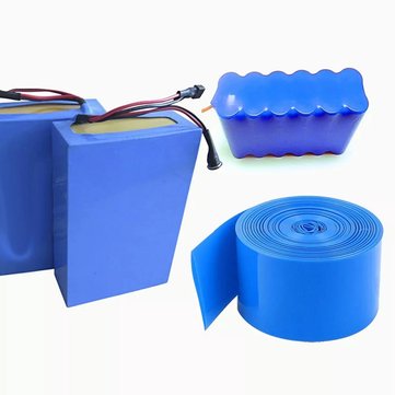 5Pcs 2M 210mm PVC Heat Shrink Tubing Shrink Tube 18650 Battery Shrink Sleeve Insulation Casing Heat