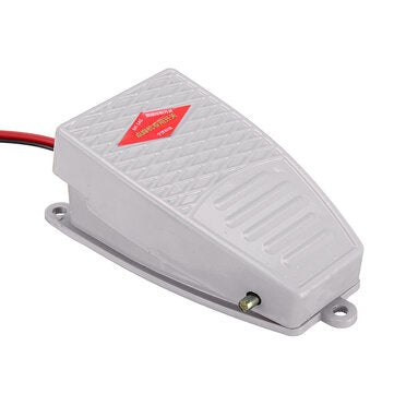 1.5M Foot Switch Pedal Metal Aluminum Shell Pedal Belt with Connector Foot Control for Spot Welding