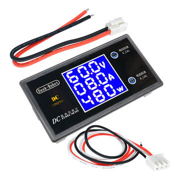 Digital DC 0-100V 0-10A 250W Tester DC7-12V LCD Digital Display Voltage Current Power Meter Voltmete