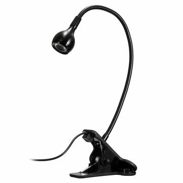 USB Flexible Reading LED Light Beside Bed Desk Table Lamp Clip on Book Light