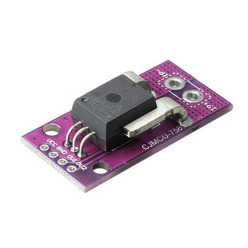 CJMCU-758 ACS758LCB-050B-PFF-T Linear Current Sensor Hall Current Module