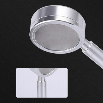 Multifunctional Shower Hand Held Aluminum Household Dense And Delicate Outlet Holes Shower Nozzle