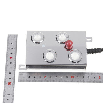 DC 48V 4 Head Humidifier Ultrasonic Industrial Mist Maker Fogger Fog Maker For Mushroom Breeding Gre