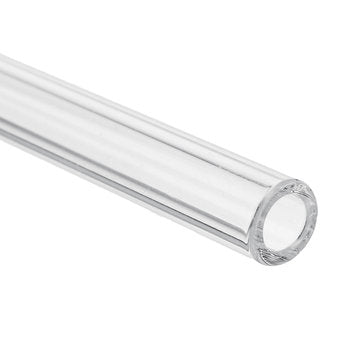 10Pcs Length 100mm OD 7mm 2mm Thick Wall Borosilicate Glass Blowing Tube Lab Factory School Home