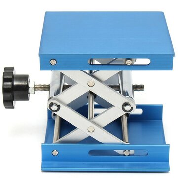 4inch Aluminum Lifting Platforms Stand Rack Scissor Lab-Lifting Oxide Lab Jack Stand Scissor Utility