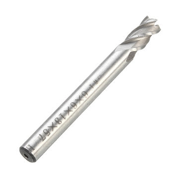 10pcs 2-10mm 4 Flute Milling Cutter HSS-Al  End Mill Cutter CNC Tool