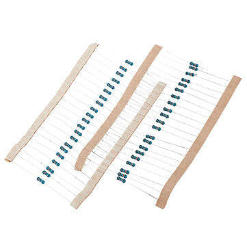 480Pcs 100K-910K Five-color Ring Resistance Metal Film Resistance Package 1% Precision