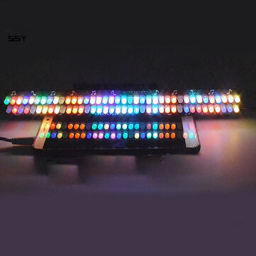 38-Segment Sound Control Music Level Indicator DIY Kit Foggy Colorful Music Spectrum Electronic Prod