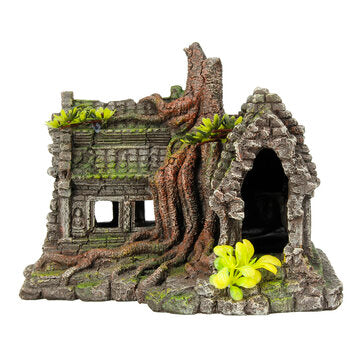 Resin Sculpture Model Fishtank Decorations Hideing Hole Aquarium Rockery Landscaping Castle For Home