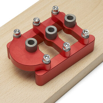 8mm Self Centering Doweling Jig Set Aluminum Alloy Hole Punch Locator Dowel Jig Drill Guide Center L