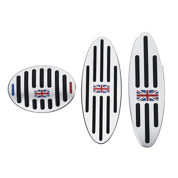 Footrest Gas Brake Clutch Car Pedal Pad Covers For BMW Mini Cooper JCW S (QUANTITY: 2PCS)
