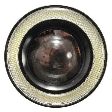 Wireless Control 3.5inch LED RGB Color Fog Lights White Angel Eye Rings Car Lights