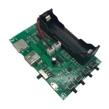 XH-A150 PAM8403 bluetooth Amplifier Audio Board 5W*2 Lithium Battery Singing Machine USB TF-Card Dua