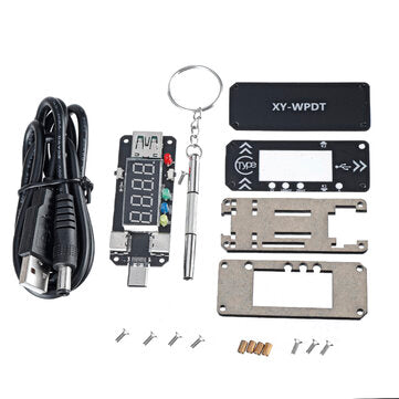XY-WPDT USB Charging Trigger Charger Voltmeter Ammeter 5V/9V/12V/15V/20V/PPS PD2.0 PD3.0 Type-C USB