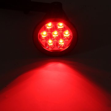 Solar 7 LED Color Changing Spot Light Wall Garden Outdoor Yard Landscape Lamp