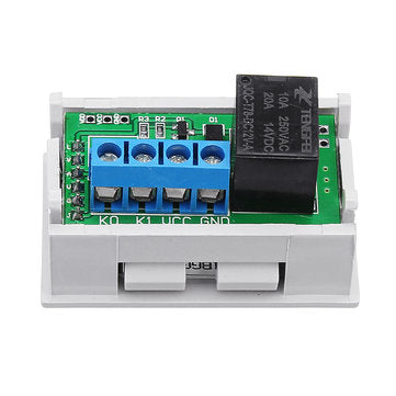 5pcs Mini 12V 20A Digital LED Dual Display Timer Relay Module With Case Timing Delay Cycle