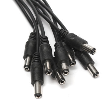DC12V 5A Monitor Power Adapter for Camera Radio LED PC  + 8 Way Power Splitter Cable