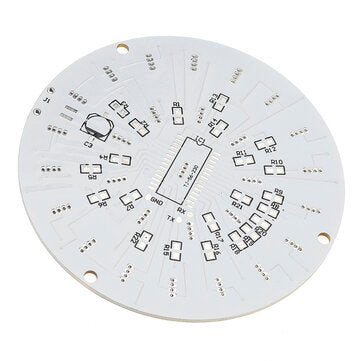Touch Control Full Color LED Lighthouse Kit MCU Control Animation Mode Round Ring DIY Electronic Pro
