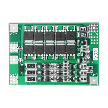 3S 40A Li-ion Lithium Battery Charger Protection Board PCB BMS For Drill Motor 11.1V 12... (TYPE: A)