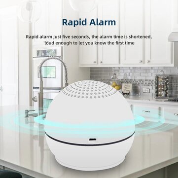 Zemismart Tuya WiFi Siren Alarm Sensor Home Security Alert Burglar Detector Smart Linkage PIR Sensor