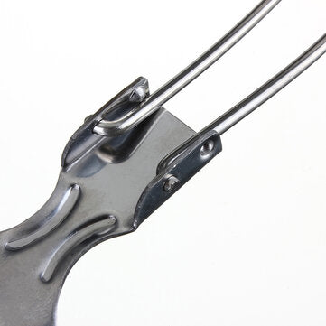 Stainless Steel Foldable Spoon Fork Camping Hiking Portable Outdoor Cookout Picnic Tableware
