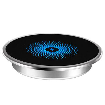Wireless Charger 15W Fast Charging Pad Desktop Embedded Mobile Phone Wireless Charger Compatible wit
