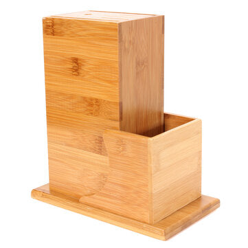 Universal Bamboo Cutter Utensil Holder Block Storage Rack Kitchen Organizer Tools