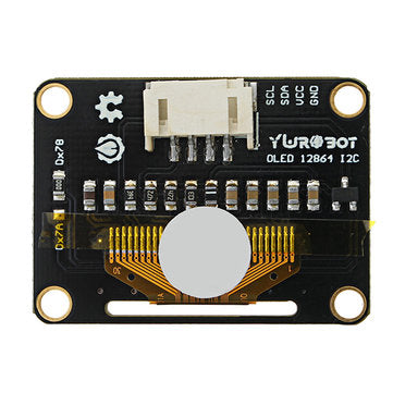 0.96 Inch White OLED Display Module IIC I2C Board Geekcreit for Arduino - products that work with of