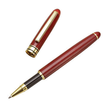 Wood Ballpoint Pen Fountain Pen Wood Office Desk Decoration Kits Wood Craft Gift Box Sets Pen Office