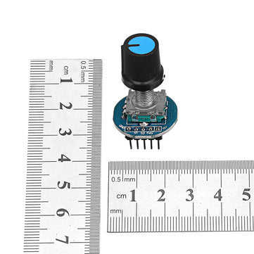 10pcs Rotating Potentiometer Knob Cap Digital Control Receiver Decoder Module Rotary Encoder Module
