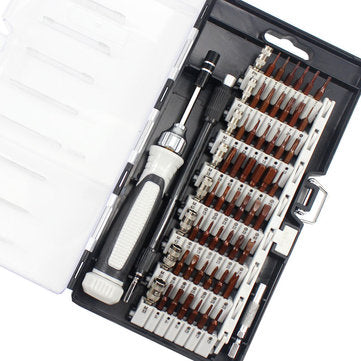 Upgraded Version 6100B Precision Screwdriver Set  56 Mini Multi Bits Cell Phone Professional Electro