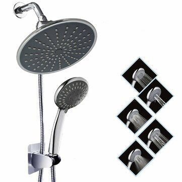 1 Set 5 Sprays Pressurized shower head Bathroom Set home Sprayer Shower Base