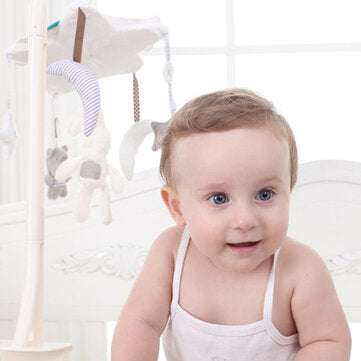 Musical Baby Crib Mobile Toy Rotating Bed Bell Baby Accompany Sleep To Appease Emotions Baby Educati