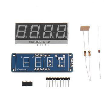 5pcs 0.56 Inch Digital Tube DIY Kit TM1650 Four-digit LED Digital Tube Display Module For