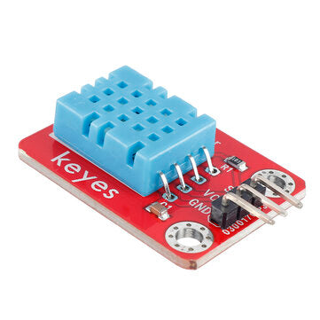 3Pcs Keyes Brick DHT11 Temperature and Humidity Sensor (pad hole) with Pin Header Module