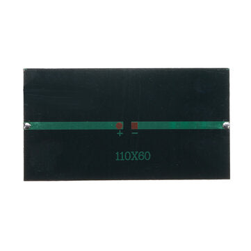 6V 1W 60*110mm Polycrystalline Mini Solar Panel Epoxy Board for DIY Learning